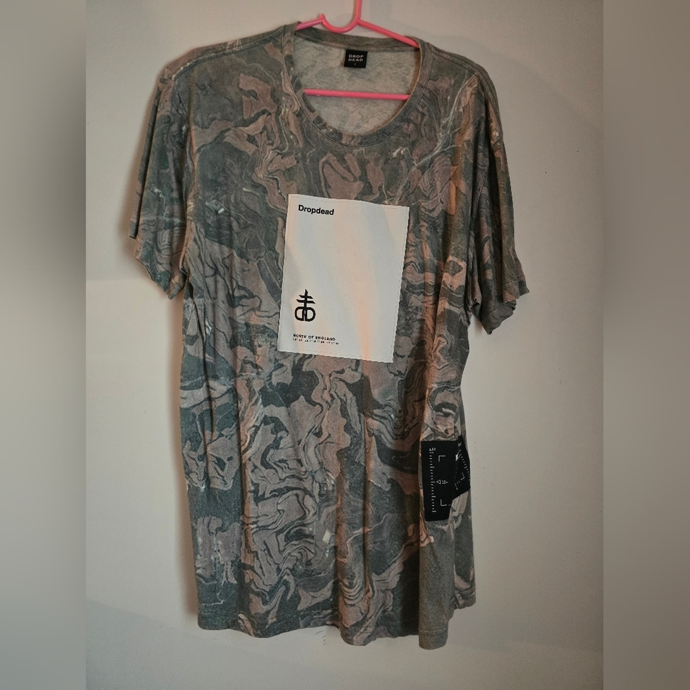 Drop Dead & Game Of Thrones Colab Camo Graphic Men's Shirt